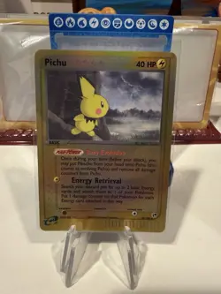 Pokemon TCG - Pichu - 20/100 - Rare Reverse Holo - Ex Sandstorm - NM - Image 5
