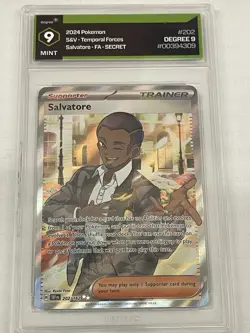 Pokemon TCG Salvatore Scarlet & Violet-Temporal Forces 202/162 Holo Ultra Rare - Image 1