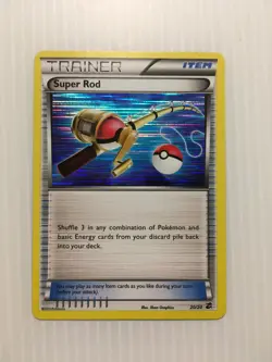 Pokemon Super Rod 20/20 Holo Dragon Vault LP 2012 - Image 1