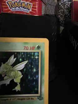 Pokemon Scyther Jungle Holo Rare Unlimited 10/64 1999 70 HP English - Image 3