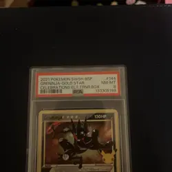 PSA 8 Greninja Gold Star #SWSH144 - Pokemon Black Star Promo - Image 2