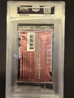 Pokemon Team Rocket Returns Booster Pack PSA 8 Tyranitar Art - Image 2