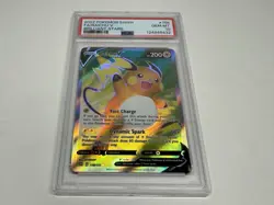 2022 Pokemon Brilliant Stars 158 Raichu V PSA 10 - Image 4