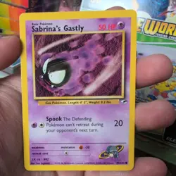 Pokemon TCG Sabrina's Gastly Gym Heroes 93/132 Unlimited Edition Near Mint - Image 1