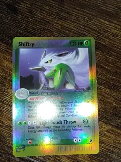 Pokemon Shiftry 12/100 EX Sandstorm Reverse Holo Rare - Image 2