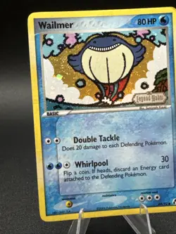 Pokemon TCG Wailmer 69/92 EX Legend Maker Reverse Holo Common 2006 Nintendo DMG - Image 2