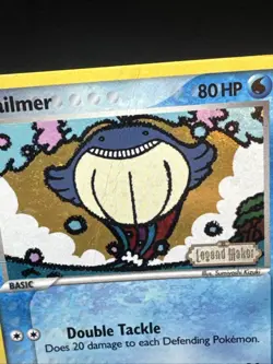 Pokemon TCG Wailmer 69/92 EX Legend Maker Reverse Holo Common 2006 Nintendo DMG - Image 3