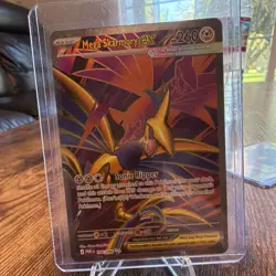 Pokemon TCG Mega Skarmory EX 106/088 POR EN Full Art Foil Basic 260 HP Steel - Image 4