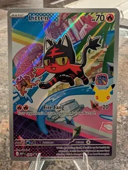 Pokemon First Partner Illustration Series 1 Gen 7 Full Set Alola Starters! - Image 3