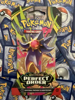 Pokemon Mega Evolution Perfect Order Booster Pack English Starmie 2026 - Image 1