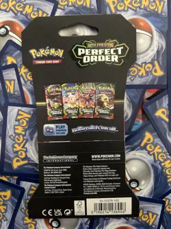 Pokemon Mega Evolution Perfect Order Booster Pack English Starmie 2026 - Image 2