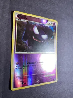 Gastly 63/102 Pokemon Triumphant Reverse Holo RARE Pokemon TCG - Image 2