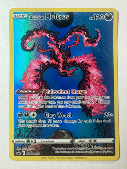 Galarian Moltres Sword & Shield Black Star Promo Pokemon SWSH284 - Image 1