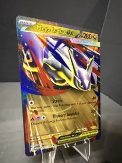 Mega Latias ex 100/132 Me01: Mega Evolution Holo Double Rare Pokemon Pack Fresh - Image 2