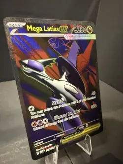 Mega Latias ex 163/132 Me01: Mega Evolution Holo Ultra Rare Legendary Pokemon - Image 1
