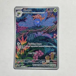 Pokemon Gloom 198/197 Illustration Rare Obsidian Flames Lp+-NM - Image 1