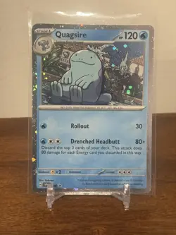 2024 Pokemon Quagsire SVP 156 - Surging Sparks – Black Star Promo Cosmos Mint - Image 1