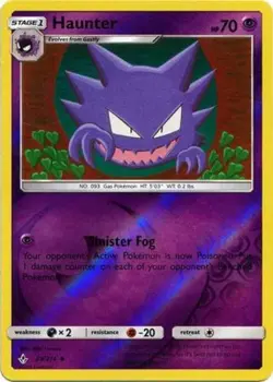 Haunter - 69/214 - Uncommon - Reverse Holo NM, English Pokemon Unbroken Bonds - Image 1