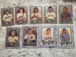 2025 Topps Allen & Ginter Baseball (345) Card Lot - Includes Chromes, Boarders, - Image 3