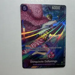 Bandai One Piece Donquixote Doflamingo PRB02-011 Special Holo 6000 English - Image 1