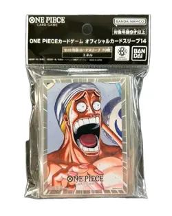 Enel ONE PIECE Card Game Oﬃcial Card Sleeves 14 New Sealed Authentic 1 Pack - Image 1