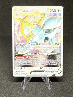 Arceus VStar - 123/172 - Metal Promo - Brilliant Stars - Pokemon Card - NM/M - Image 1