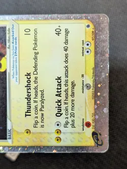 Electabuzz EX 97/109 - ex Ruby & Sapphire Ultra Rare Holo Pokemon TCG HP - Image 5