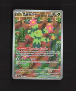 Maractus 160/159 Journey Together Full Art Ultra Rare Holo Pokemon Card NM - Image 1