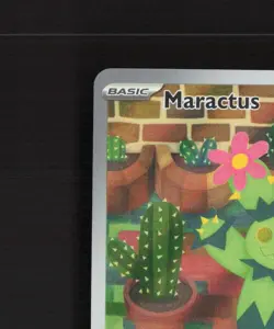 Maractus 160/159 Journey Together Full Art Ultra Rare Holo Pokemon Card NM - Image 3