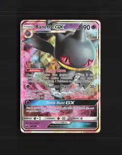Banette GX 66/168 Celestial Storm Ultra Rare Holo Pokemon Card DMG - Image 1