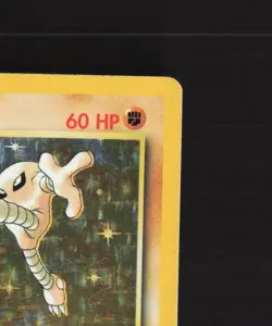 Hitmonlee 7/62 WOTC Fossil Set Holo Rare Pokemon Card LP - Image 4