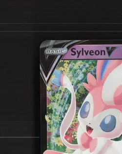 Sylveon V SWSH202 Sword & Shield Black Star Promo Holo Pokemon Card NM - Image 3