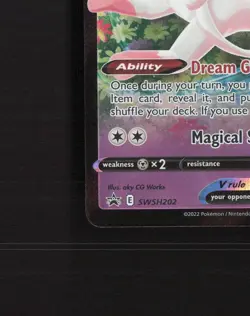 Sylveon V SWSH202 Sword & Shield Black Star Promo Holo Pokemon Card NM - Image 5