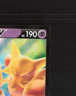 Alakazam V SWSH083 Sword & Shield Black Star Promo Holo Pokemon Card NM - Image 4