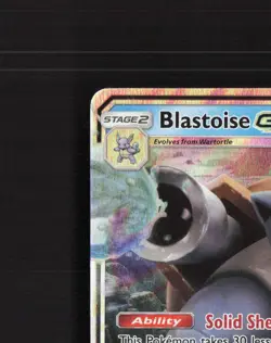 Blastoise GX 35/214 Unbroken Bonds Ultra Rare Holo Pokemon Card NM - Image 3