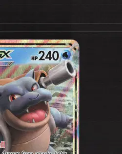 Blastoise GX 35/214 Unbroken Bonds Ultra Rare Holo Pokemon Card NM - Image 4