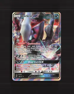 Darkrai GX 88/147 Burning Shadows Ultra Rare Holo Pokemon Card NM - Image 1