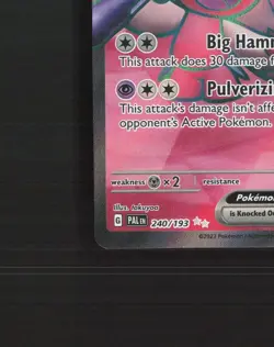 Tinkaton ex 240/193 Paldea Evolved Full Art Ultra Rare Holo Pokemon Card NM - Image 5