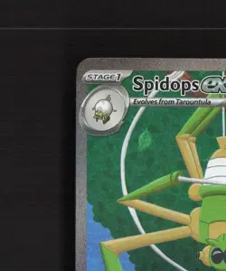 Spidops ex 243/198 Scarlet & Violet Full Art SIR Rare Holo Pokemon Card NM - Image 3