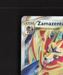 Zamazenta VSTAR 099/159 Crown Zenith Ultra Rare Holo Pokemon Card NM - Image 3