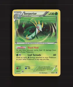 Serperior BW20 Black & White Black Star Promo Holo Pokemon Card LP - Image 1