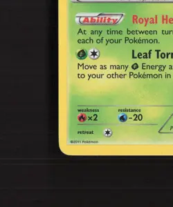 Serperior BW20 Black & White Black Star Promo Holo Pokemon Card LP - Image 5