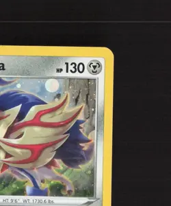 Zamazenta SWSH034 Sword & Shield Black Star Promo Cosmos Holo Pokemon Card NM - Image 4