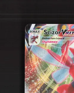 Scizor VMAX 119/189 Darkness Ablaze Ultra Rare Holo Pokemon Card NM - Image 3
