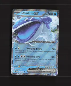 Dondozo ex 066/182 Destined Rivals Ultra Rare Holo Pokemon Card NM - Image 1