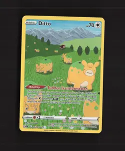 Ditto GG22/GG70 Crown Zenith Full Art Ultra Rare Holo Pokemon Card LP+ - Image 1