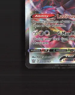 Corviknight VMAX 110/163 Battle Styles Ultra Rare Holo Pokemon Card LP+ - Image 5