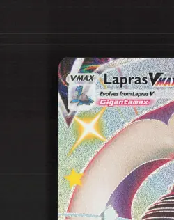 Lapras VMAX SV111/SV122 Shining Fates Shiny Holo Rare Pokemon Card NM - Image 3