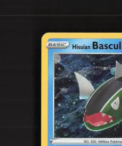Hisuian Basculin SWSH273 SWIRL Black Star Promo Holo Pokemon Card NM - Image 3