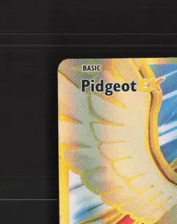 Pidgeot EX 104/108 Evolutions Full Art Ultra Rare Holo Pokemon Card LP - Image 3